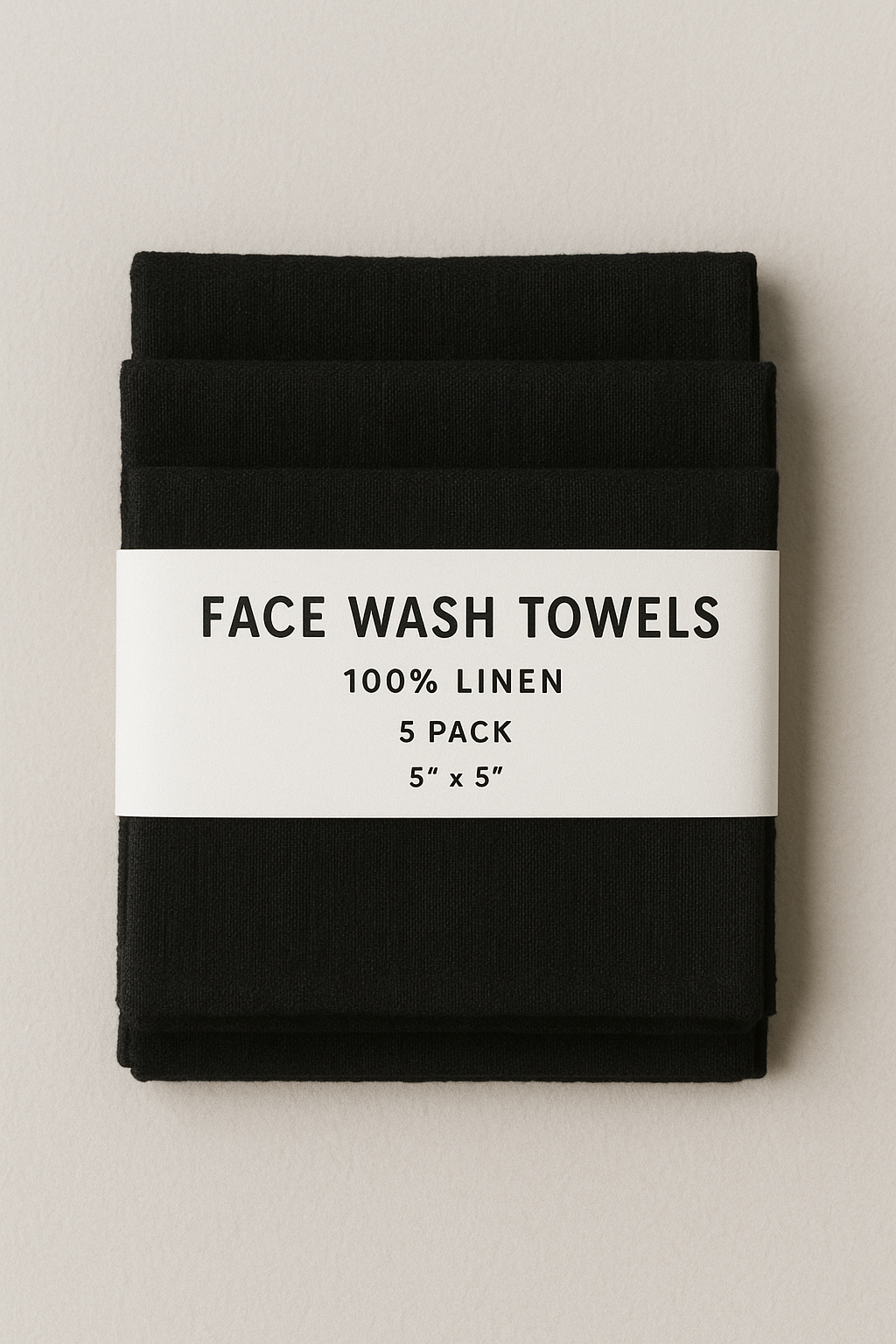 Linen Face Wash Towels