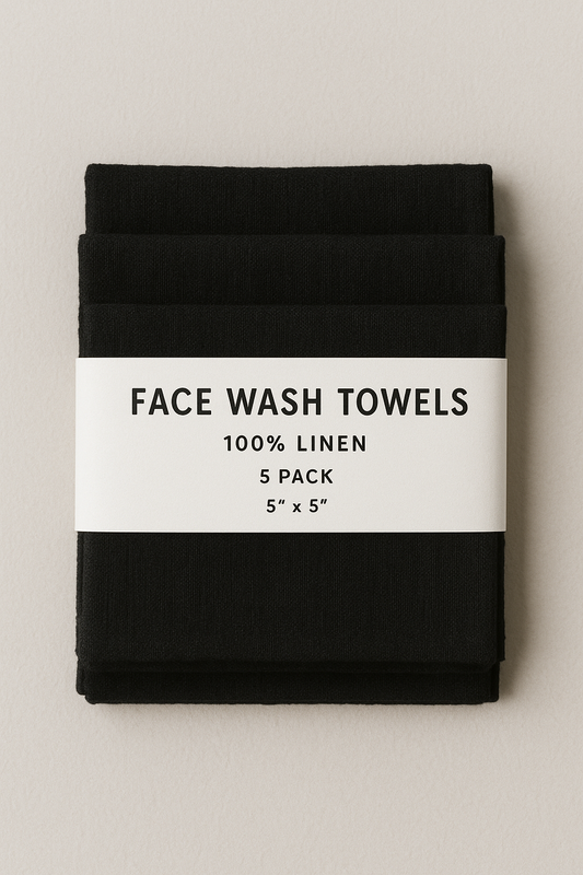 Linen Face Wash Towels
